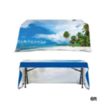 DisplaySplash 6' Open Back Table Throw | https://www.bestnamebadges.com
