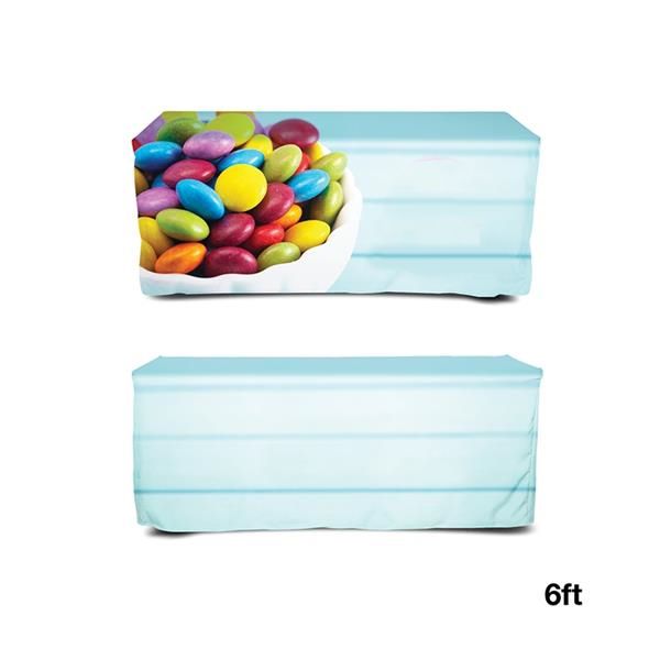 DisplaySplash 6' Fitted Table Cover