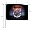 DisplaySplash Car Flag - Single Sided | https://www.bestnamebadges.com