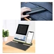 Aluminium Alloy Foldable Keyboard | https://www.bestnamebadges.com