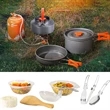 10Pcs Camping Cookware Set | https://www.bestnamebadges.com