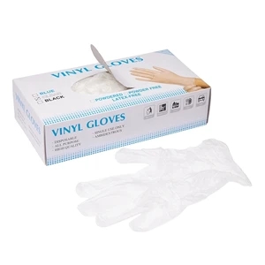 Protection-XL Box of 100 Extra Large Size Vinyl Gloves (5... | https://www.bestnamebadges.com