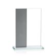 Composite Vertical Award - Grey | https://www.bestnamebadges.com
