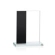 Composite Vertical Award - Black | https://www.bestnamebadges.com