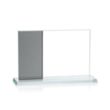 Composite Horizontal Award - Grey | https://www.bestnamebadges.com