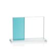 Composite Horizontal Award - Teal | https://www.bestnamebadges.com