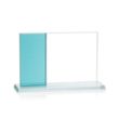 Composite Horizontal Award - Teal | https://www.bestnamebadges.com