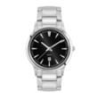 22MM STEEL SILVER CASE, 3 HAND MVMT, BLACK DIAL, DTE DISP... | https://www.bestnamebadges.com