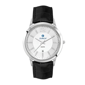 43MM STEEL SILVER CASE, 3 HAND MVMT, SILVER DIAL, DTE DIS...