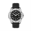 45MM METAL MATTE SILVER CASE, 3 HAND, DTE DISPLAY, BLACK ... | https://www.bestnamebadges.com