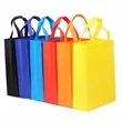 Custom Size Non-Woven Convention Tote Bags In Stock | https://www.bestnamebadges.com