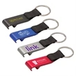 Aluminum Bottle Opener with Key Ring | https://www.bestnamebadges.com