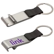 Aluminum Bottle Opener with Key Ring | https://www.bestnamebadges.com