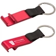 Aluminum Bottle Opener with Key Ring | https://www.bestnamebadges.com