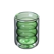 Wave Doulbe Walled Glass Mug | https://www.bestnamebadges.com