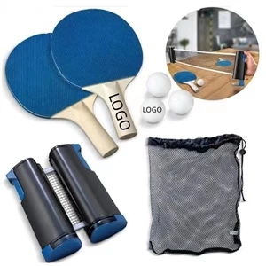 Retractable Table Tennis Set