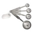 4-Pc. Stainless Steel Measuring Spoons | https://www.bestnamebadges.com