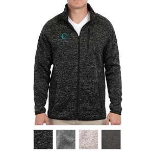 Burnside Men's Sweater Knit Jacket | https://www.bestnamebadges.com