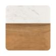 Acacia & Slate Square Coaster | https://www.bestnamebadges.com
