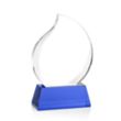 Preswick Flame Award on Base | https://www.bestnamebadges.com