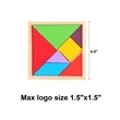 Wooden Tangram Puzzle | https://www.bestnamebadges.com