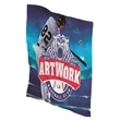 Sports Rally Towel w/ Full Bleed Custom Sublimation | https://www.bestnamebadges.com