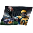 Sports Rally Towel w/ Full Bleed Custom Sublimation | https://www.bestnamebadges.com