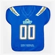 Half Sleeve Jersey Rally Towel w/ Full Bleed Custom Sublimat | https://www.bestnamebadges.com