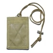 Tactical ID Card Badge Holder With Lanyard | https://www.bestnamebadges.com