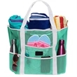 Foldable Mesh Beach Tote Bag | https://www.bestnamebadges.com