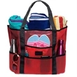Foldable Mesh Beach Tote Bag | https://www.bestnamebadges.com