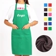 Polyester Apron W/ 2 Pockets | https://www.bestnamebadges.com