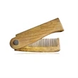 Folding Wooden Comb | https://www.bestnamebadges.com