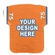 Half Sleeve Jersey Rally Towel w/ Full Bleed Custom Sublimat | https://www.bestnamebadges.com