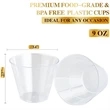 9Oz Clear Hard Plastic Cups | https://www.bestnamebadges.com