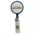 Large Retractable Round Badge Reel w/ Belt Clip | https://www.bestnamebadges.com