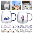 Creative Animal Glass Cup With Handle | https://www.bestnamebadges.com