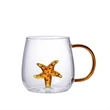 Creative Animal Glass Cup With Handle | https://www.bestnamebadges.com