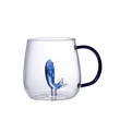Creative Animal Glass Cup With Handle | https://www.bestnamebadges.com