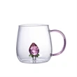 Creative Animal Glass Cup With Handle | https://www.bestnamebadges.com
