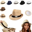 Beach Straw Hat | https://www.bestnamebadges.com