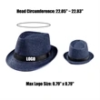 Beach Straw Hat | https://www.bestnamebadges.com