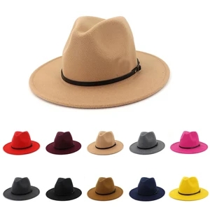 Classic Wool Fedora Hat