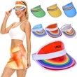 Adjustable Unisex Sun Visor Hats | https://www.bestnamebadges.com