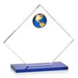 Ferrand VividPrint™ Award - Blue/Gold | https://www.bestnamebadges.com