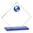 Ferrand VividPrint™ Award - Blue/Silver | https://www.bestnamebadges.com