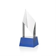 Vertex Award on Base - Blue | https://www.bestnamebadges.com