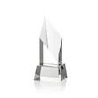 Vertex Award on Base - Clear | https://www.bestnamebadges.com