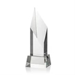 Vertex Award on Base - Clear | https://www.bestnamebadges.com