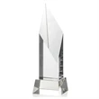 Vertex Award on Base - Clear | https://www.bestnamebadges.com